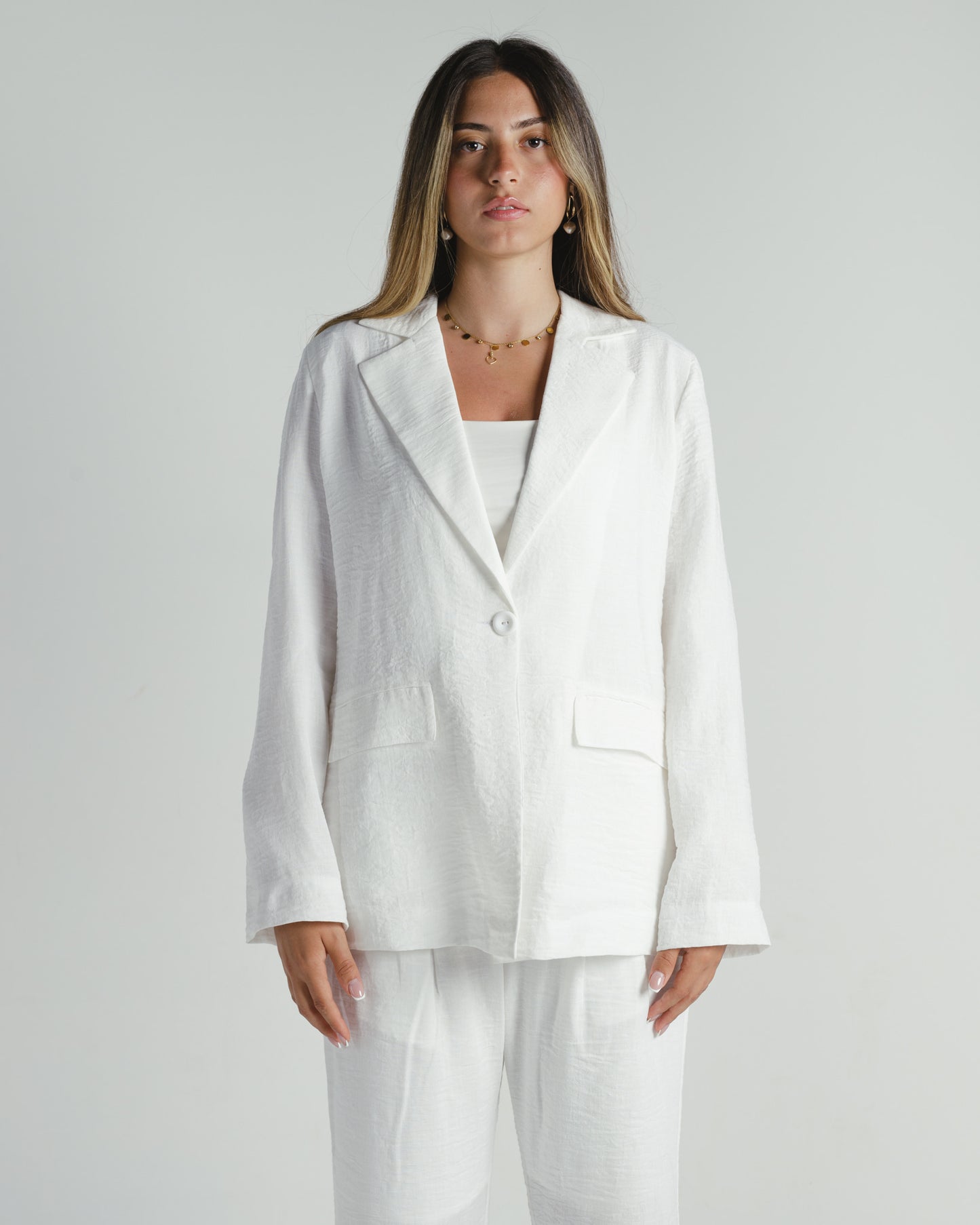 The Blazer - White